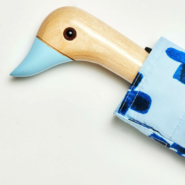 Floral Rain Eco-Friendly Compact Duck Umbrella - Original Duckhead