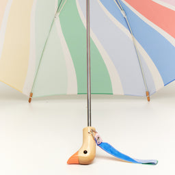 Rainbow Stripes Duckling Umbrella - Meri Meri - Original Duckhead