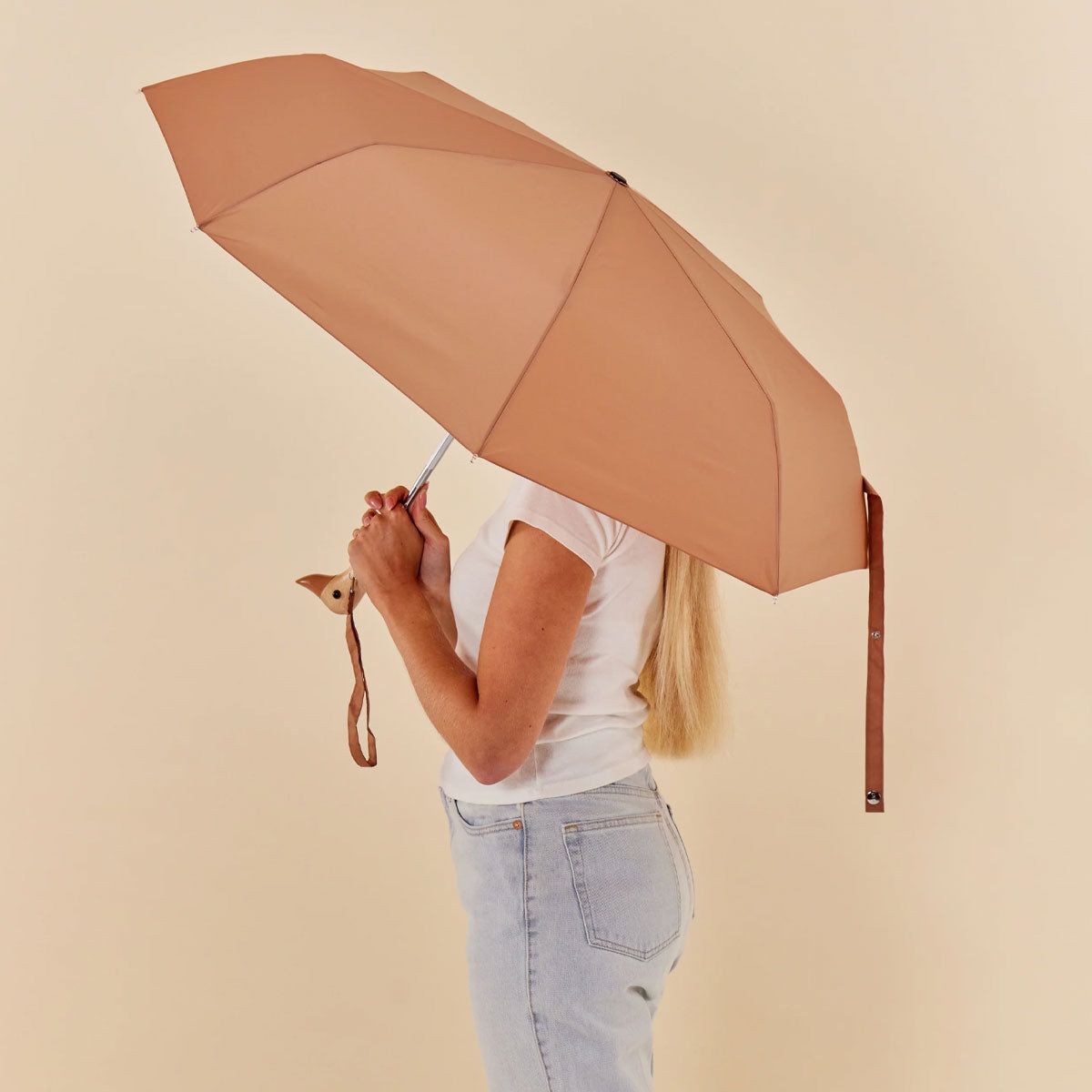 Mocha Mousse Compact Duck Umbrella - Original Duckhead