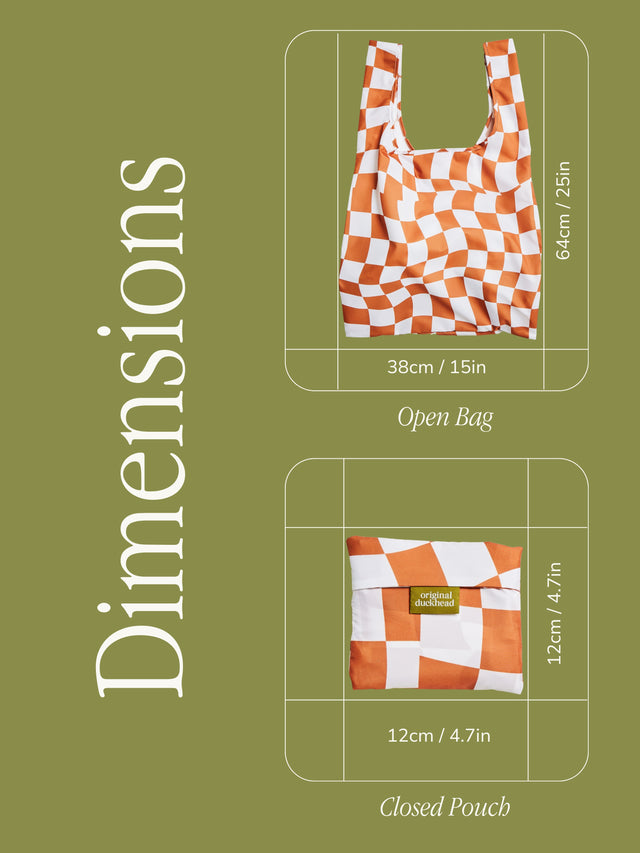 Peanut Butter Checkers Reusable Bag Original Duckhead