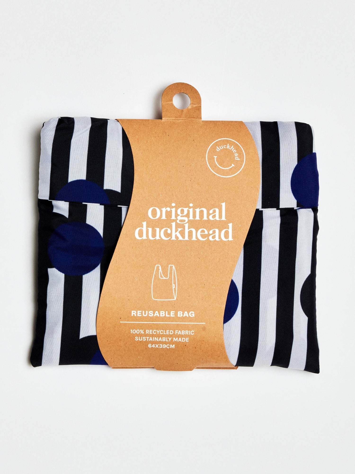 Polka Stripe Reusable Bag Original Duckhead