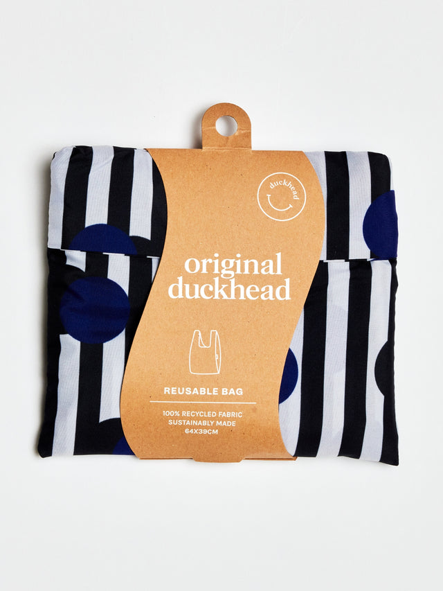 Polka Stripe Reusable Bag Original Duckhead
