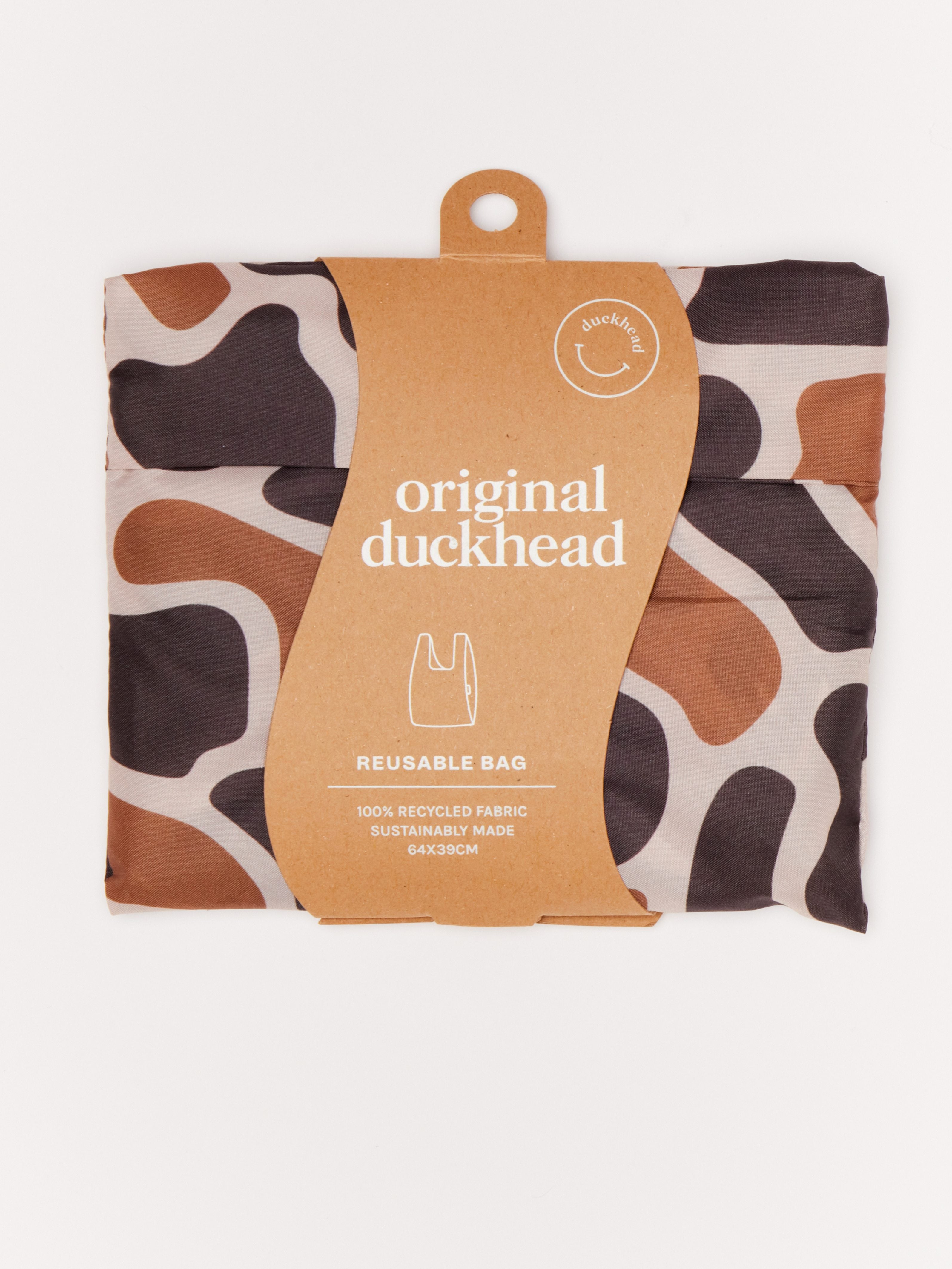Taupe Ripples Reusable Bag Original Duckhead