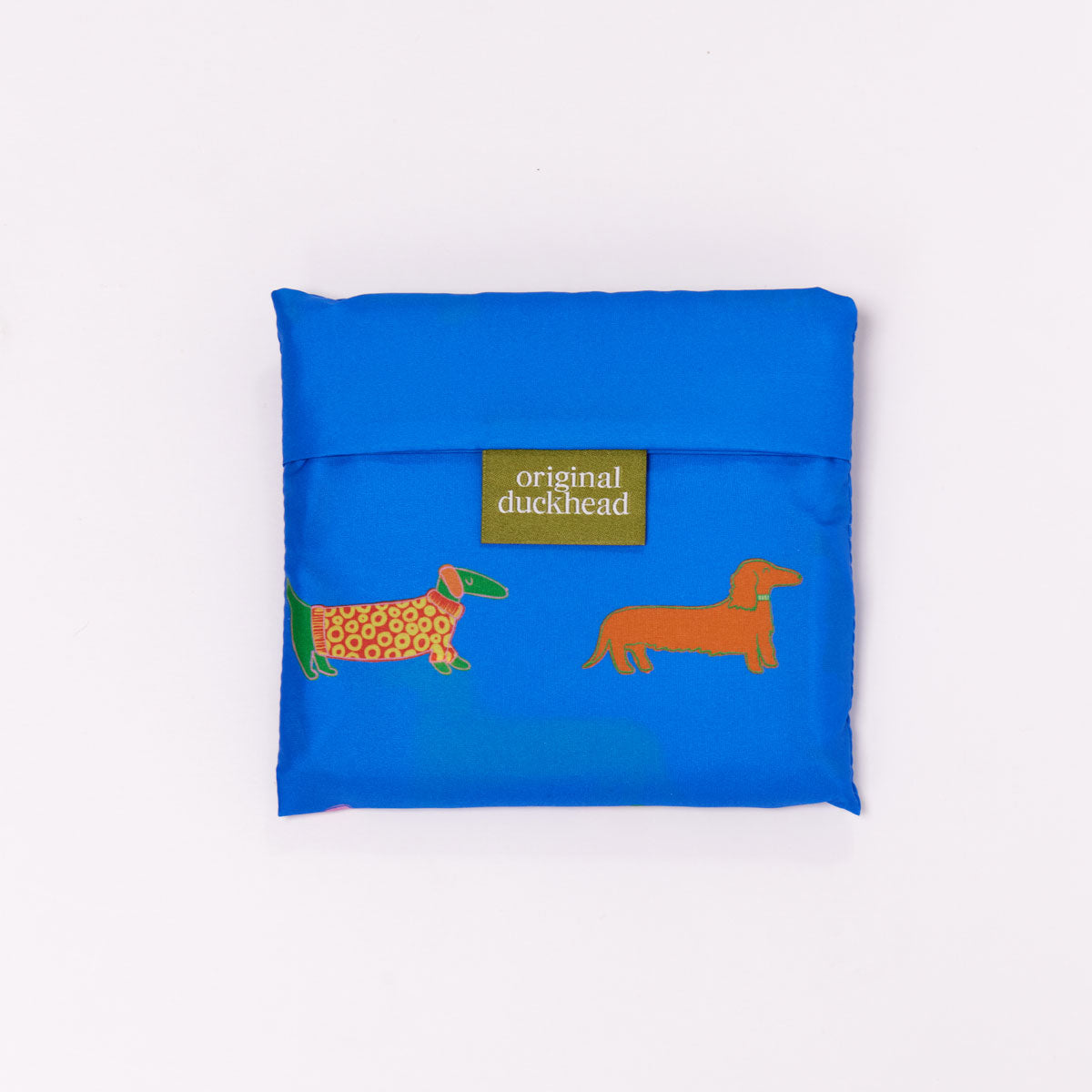 Dogs in Blue Reusable Bag