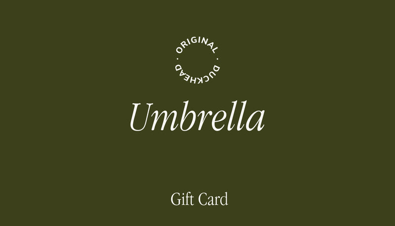 Umbrella Gift Card Original Duckhead