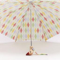 Harlequin Duckling Kids Umbrella