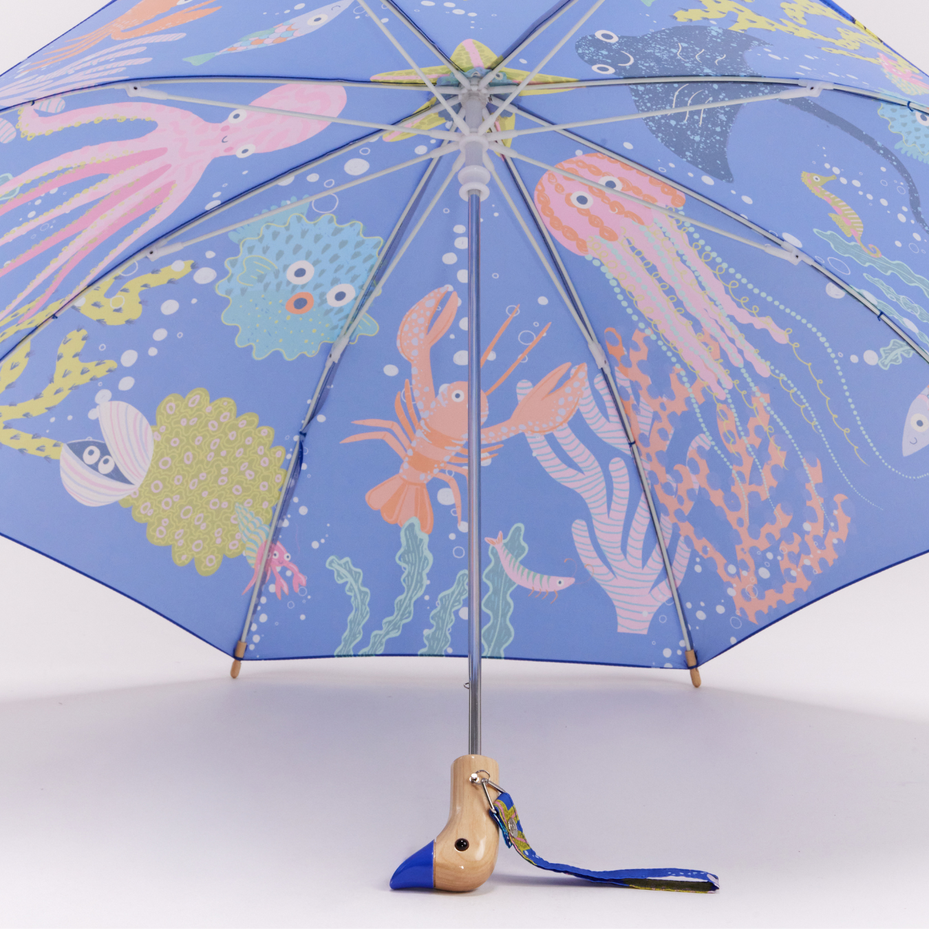 Under The Sea Duckling Kids Umbrella