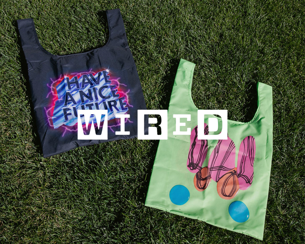 Original Duckhead Designs Two Exclusive Reusable Bags With Wired Magazine