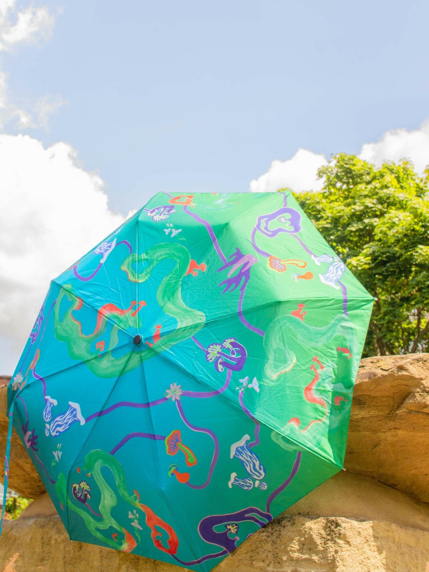 Aqua Fungi Eco-friendly Umbrella.