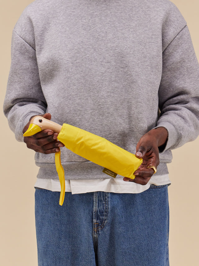Yellow Eco-Friendly Compact Duck Umbrella - Original Duckhead