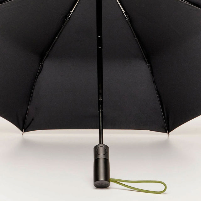 Black Daily Compact Umbrella with Automatic Open-Close Function - Original Duckhead