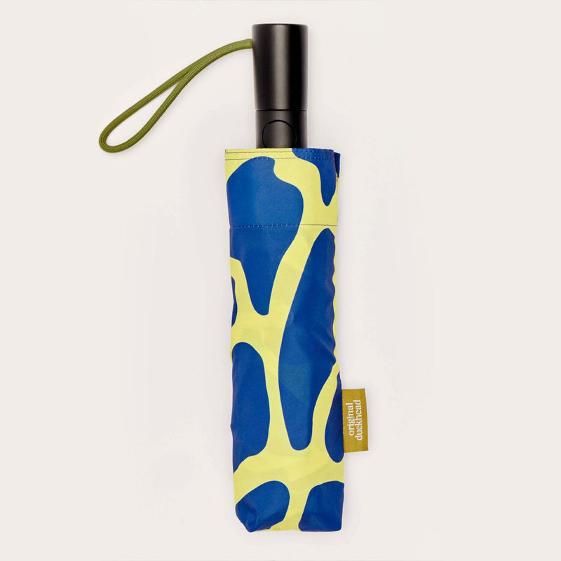 Blue Ripples Daily  Compact Umbrella with Automatic Open-Close Function - Original Duckhead