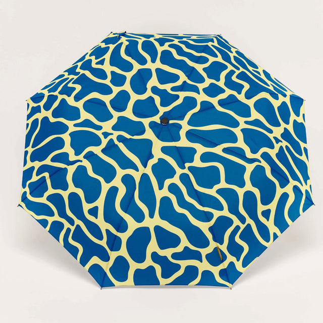 Blue Ripples Daily  Compact Umbrella with Automatic Open-Close Function