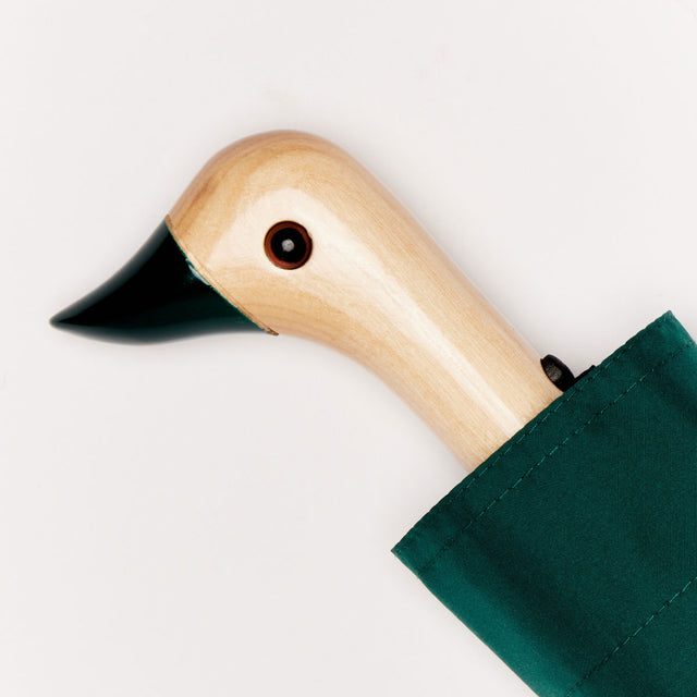 Forest Green Compact Duck Umbrella - Original Duckhead