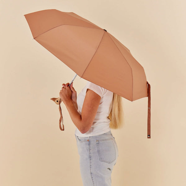 Mocha Mousse Duck Umbrella