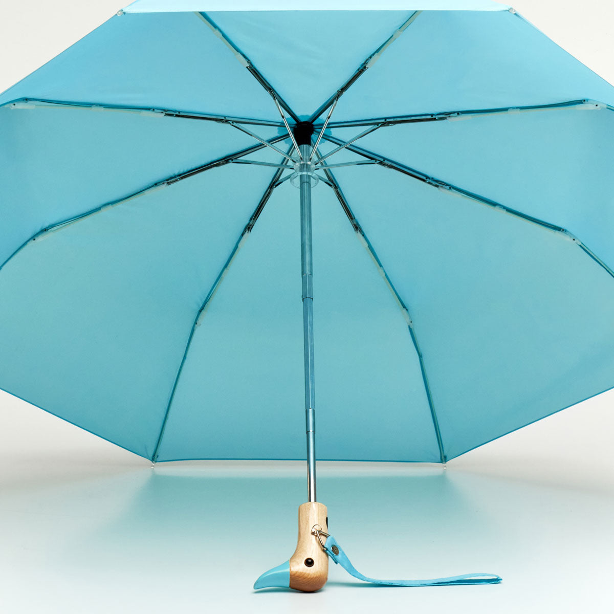 Popsicle Light Blue Umbrella | Sustainable Compact Travel Umbrella