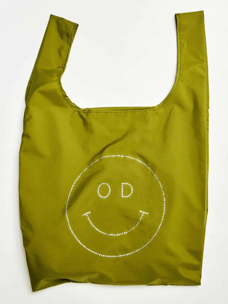 Olive Crystal Reusable Bag.