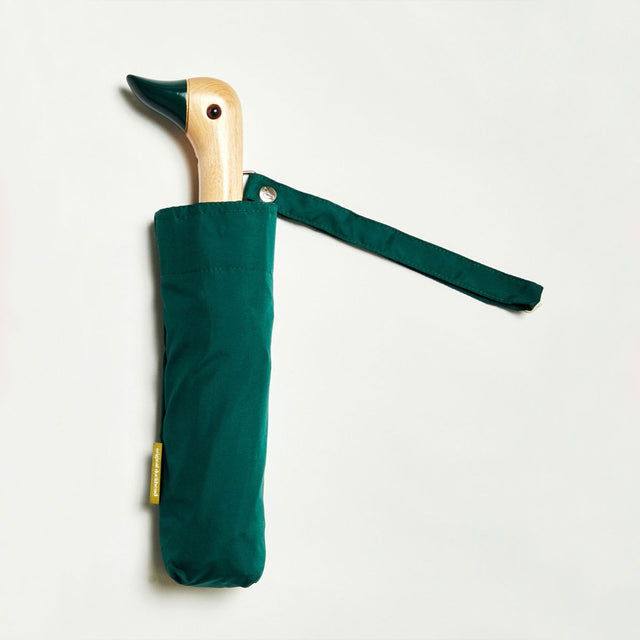 Forest Green Compact Duck Umbrella - Original Duckhead