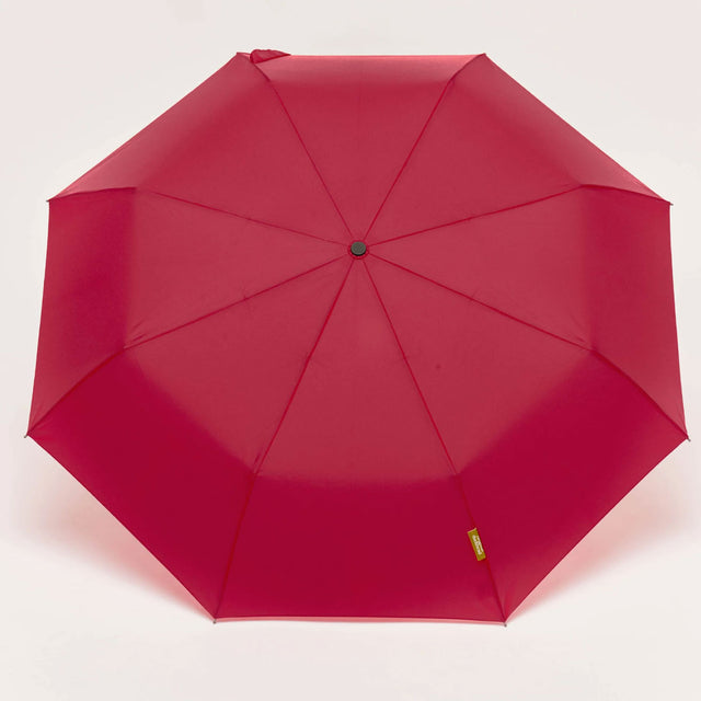 Magenta Daily Compact Umbrella with Automatic Open-Close Function