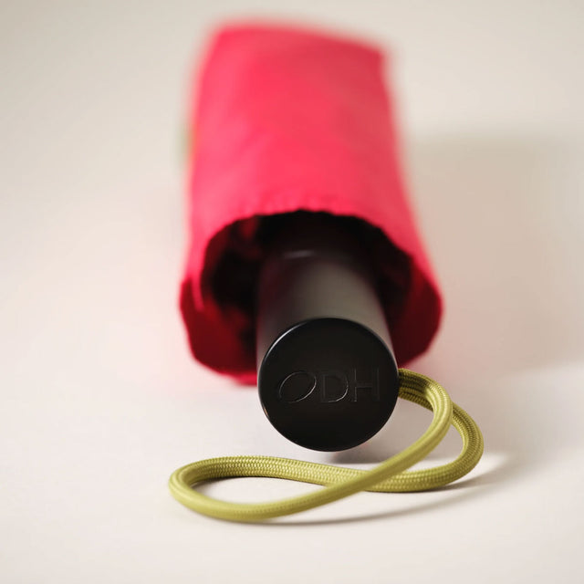 Magenta Daily Compact Umbrella with Automatic Open-Close Function