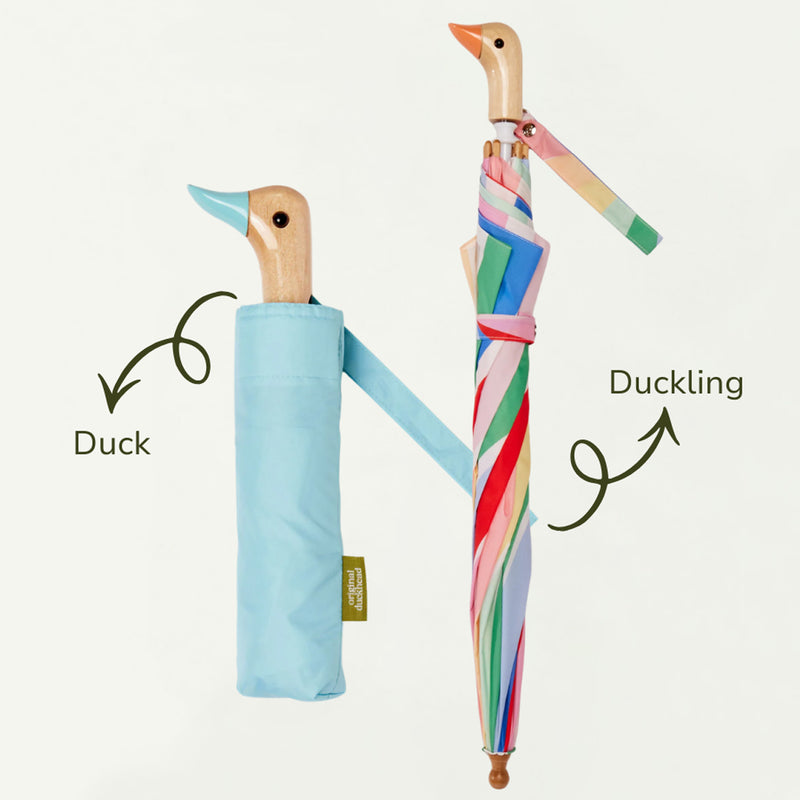 Rainbow Stripes Me & Mini Me - Original Duckhead