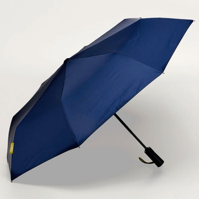 Navy Daily Compact Umbrella with Automatic Open-Close Function