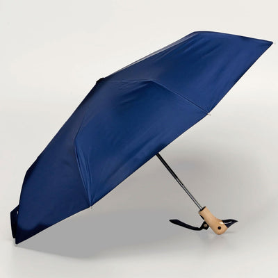 Navy Eco-Friendly Compact Duck Umbrella