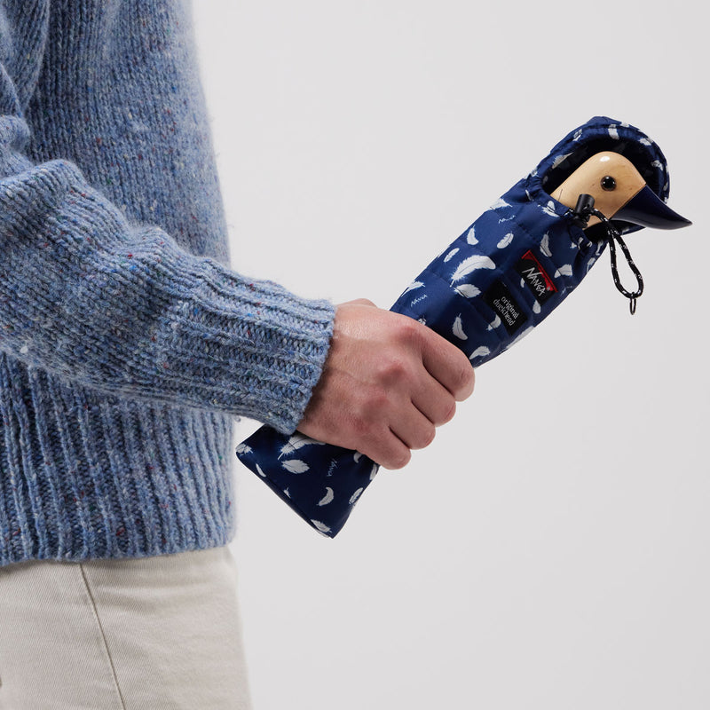 Sleep-Friendly Navy Nanga Compact Duck Umbrella - Original Duckhead