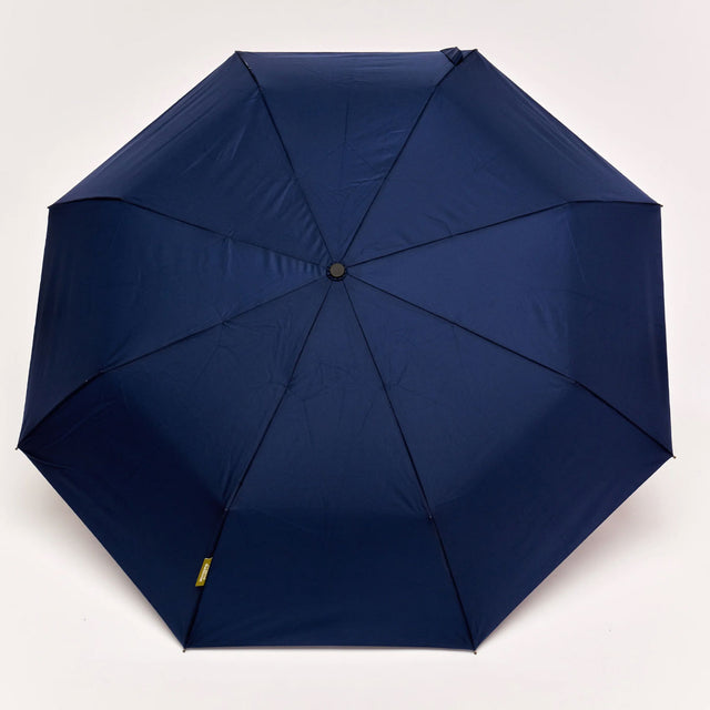 Navy Daily Compact Umbrella with Automatic Open-Close Function