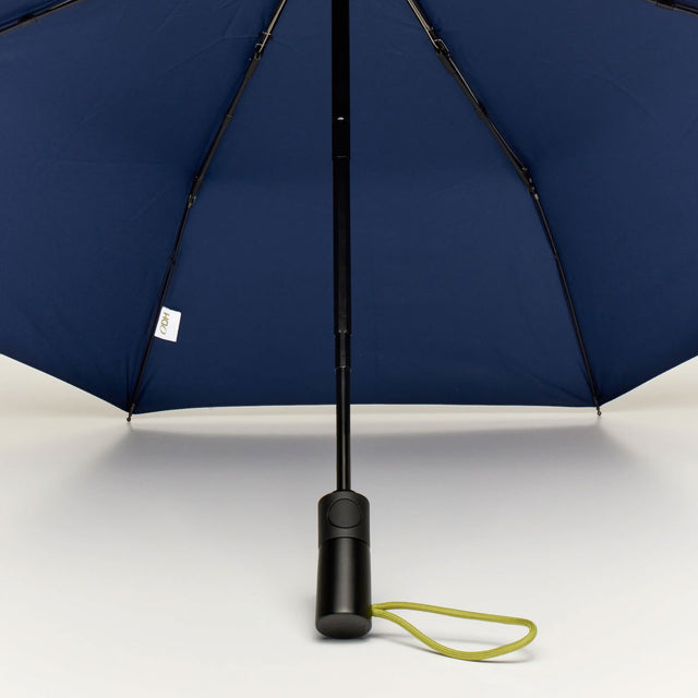 Navy Daily Compact Umbrella with Automatic Open-Close Function