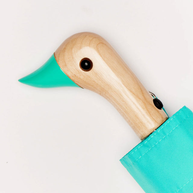 Mint Eco-Friendly Compact Duck Umbrella