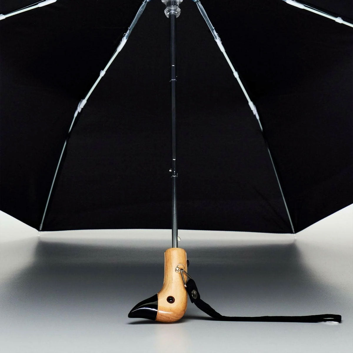 Black Eco-Friendly Compact Duck Umbrella | Original Duckhead