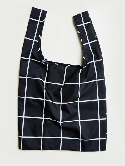 Black Grid Reusable Bag - Original Duckhead