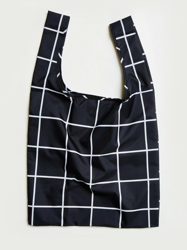 Black Grid Reusable Bag - Original Duckhead