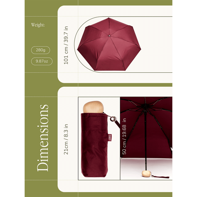 Cherry Mini Umbrella