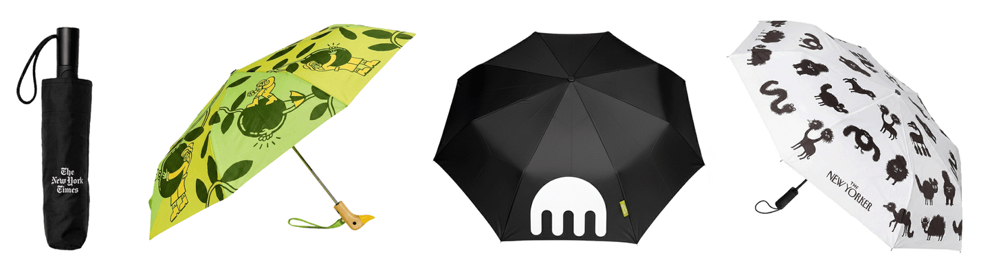 corporate gifting, custom logo umbrellas