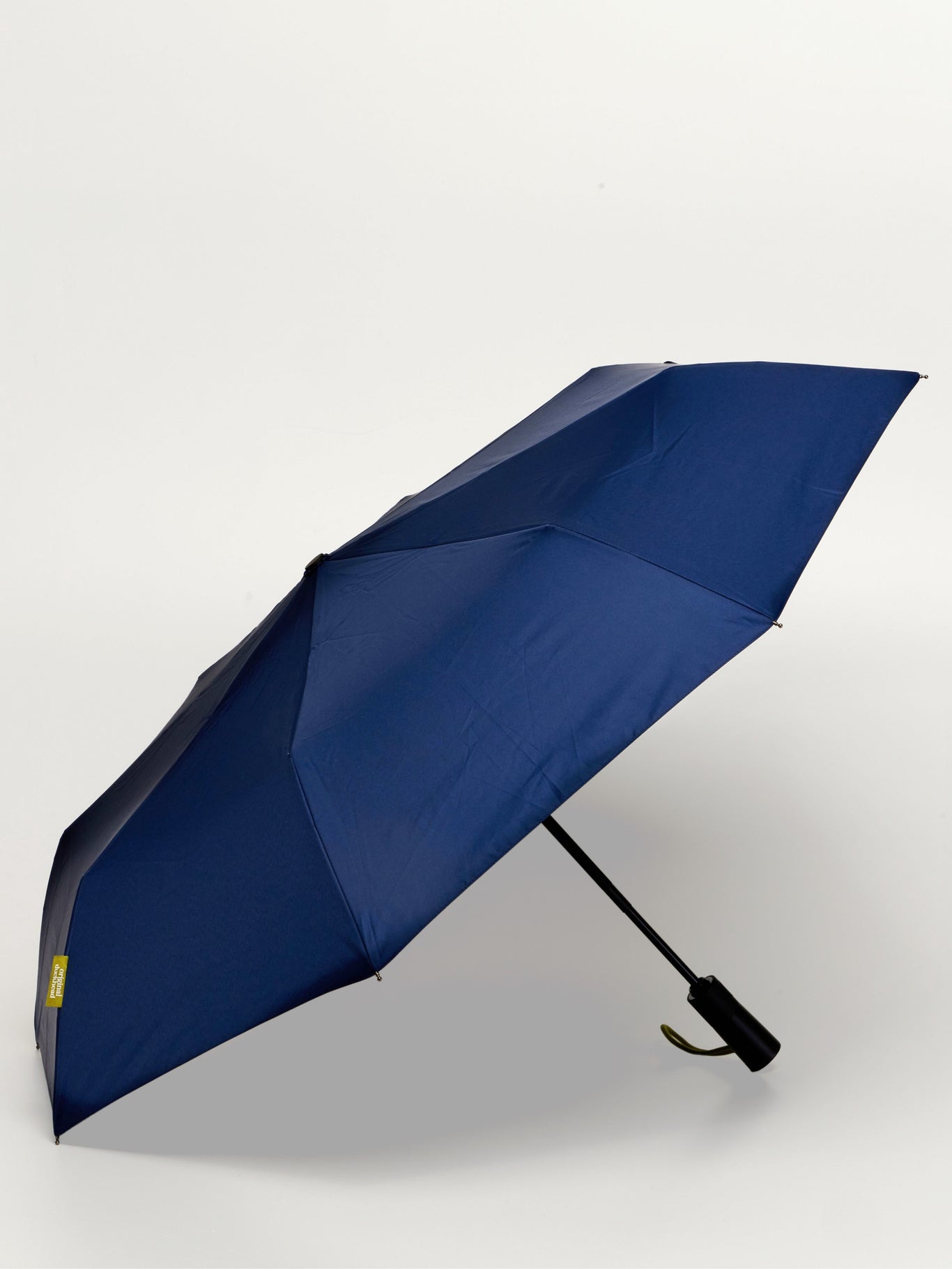 Navy Daily Compact Umbrella with Automatic Open-Close Function