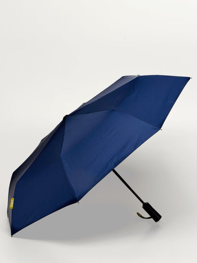 Navy Daily Compact Umbrella with Automatic Open-Close Function