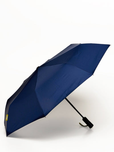 Navy Daily Compact Umbrella with Automatic Open-Close Function