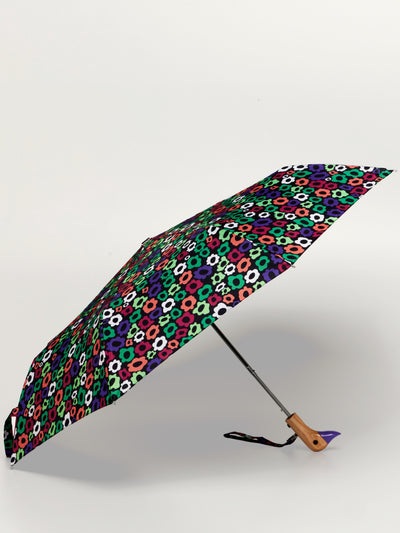 Flower Maze Eco-Friendly Compact Duck Umbrella