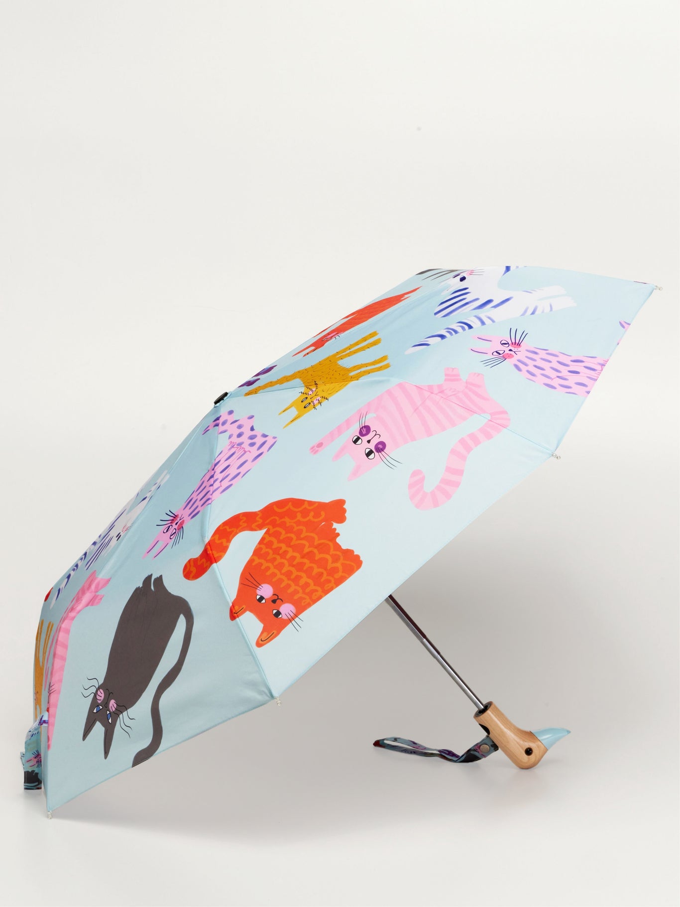 Ice Arty Cats Duck Umbrella