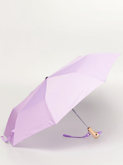 Lilac Eco-Friendly Compact Duck Umbrella