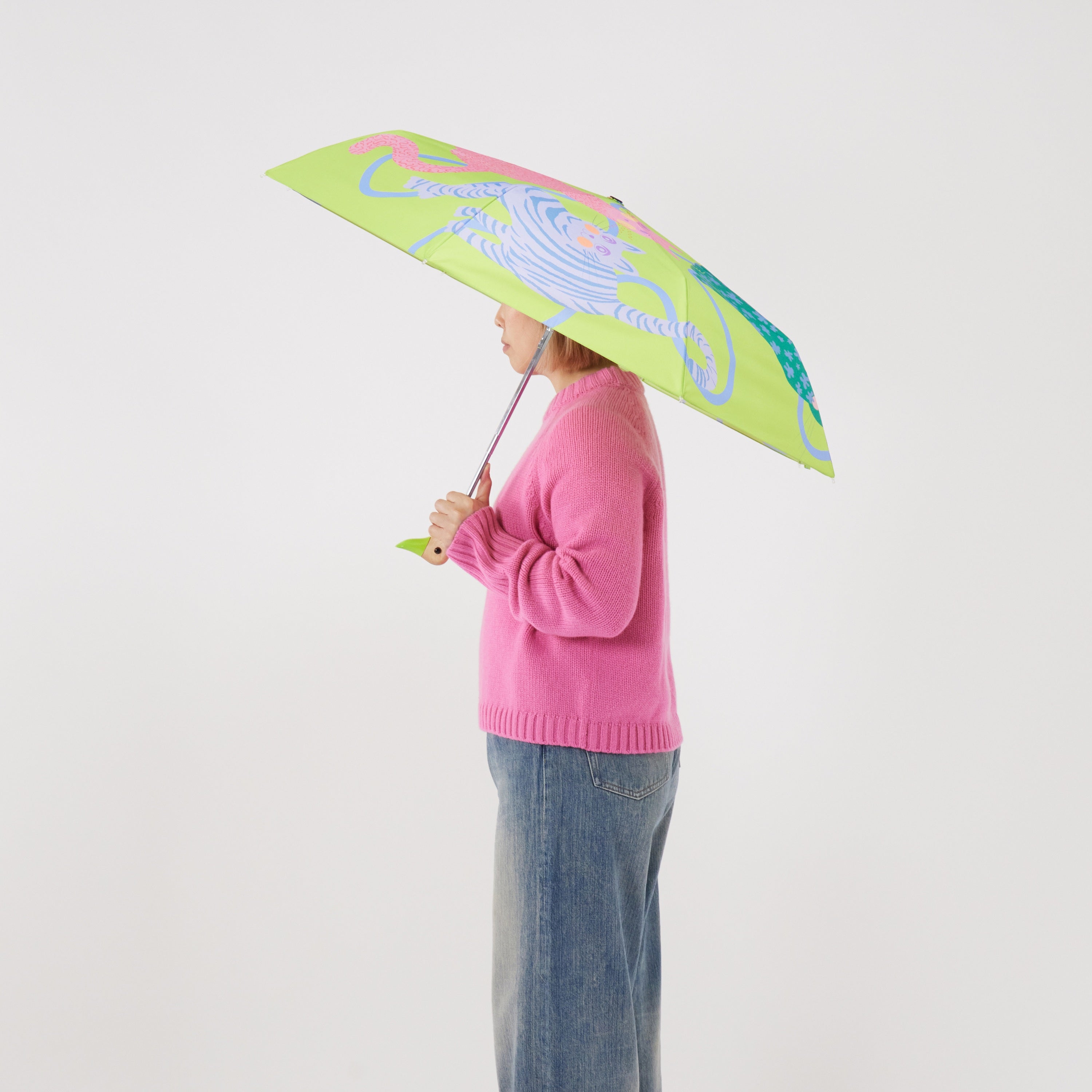 【中古CD】Umbrellas／Hurt, Pete Quartet Lime Arty Cats Duck Umbrella | Eco Gift for Cat Lover – Original