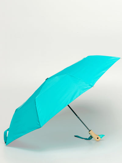 Mint Eco-Friendly Compact Duck Umbrella