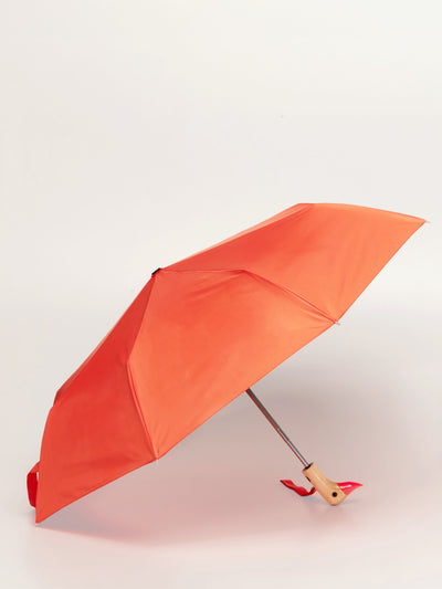 Peach Eco-Friendly Compact Duck Umbrella