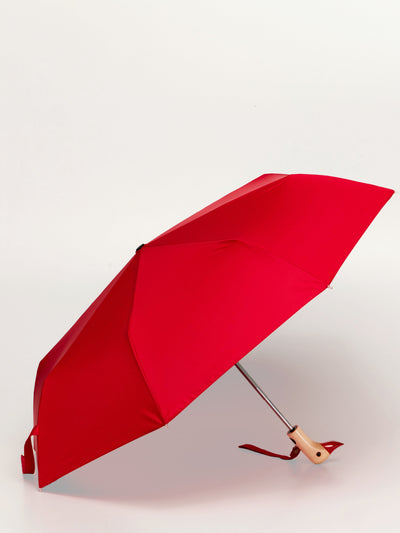 Tomato Red Eco-Friendly Compact Duck Umbrella