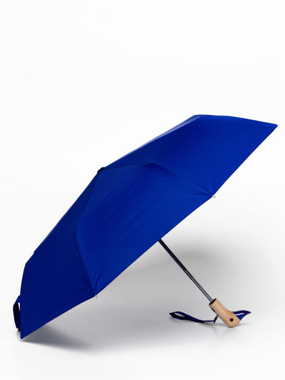 Royal Blue Eco-Friendly Compact Duck Umbrella