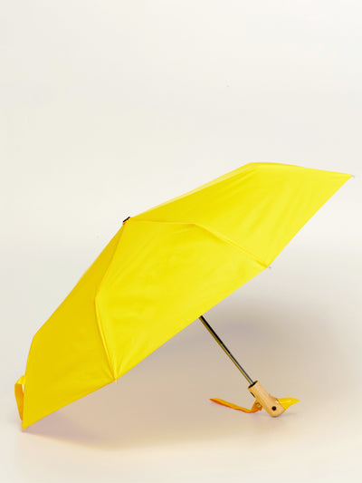Yellow Eco-Friendly Compact Duck Umbrella