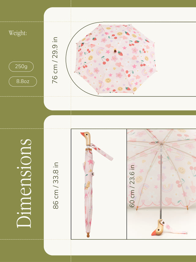 Happy Icons Duckling Umbrella - Meri Meri - Original Duckhead