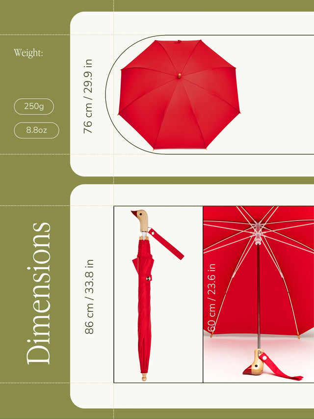 Red Duckling Umbrella - Original Duckhead